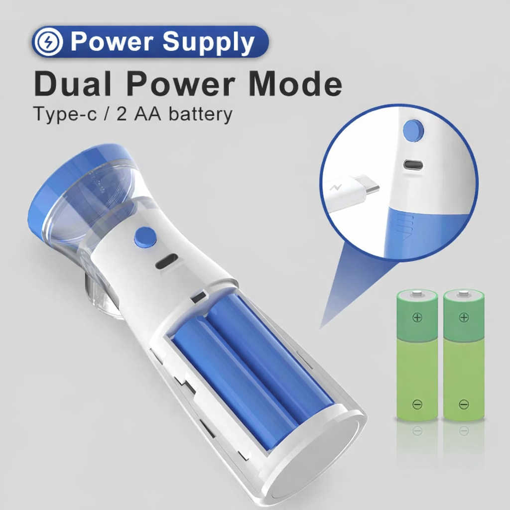 EaseBreathe™ – Instant Relief | Silent & Portable Nebulizer