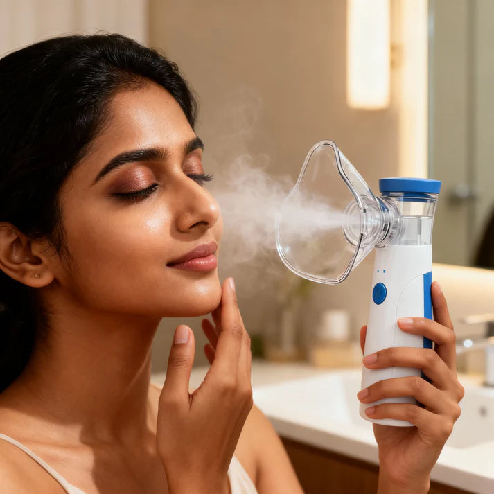 EaseBreathe™ – Instant Relief | Silent & Portable Nebulizer