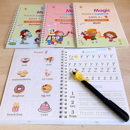 Magic Practice Copybook Set of 4