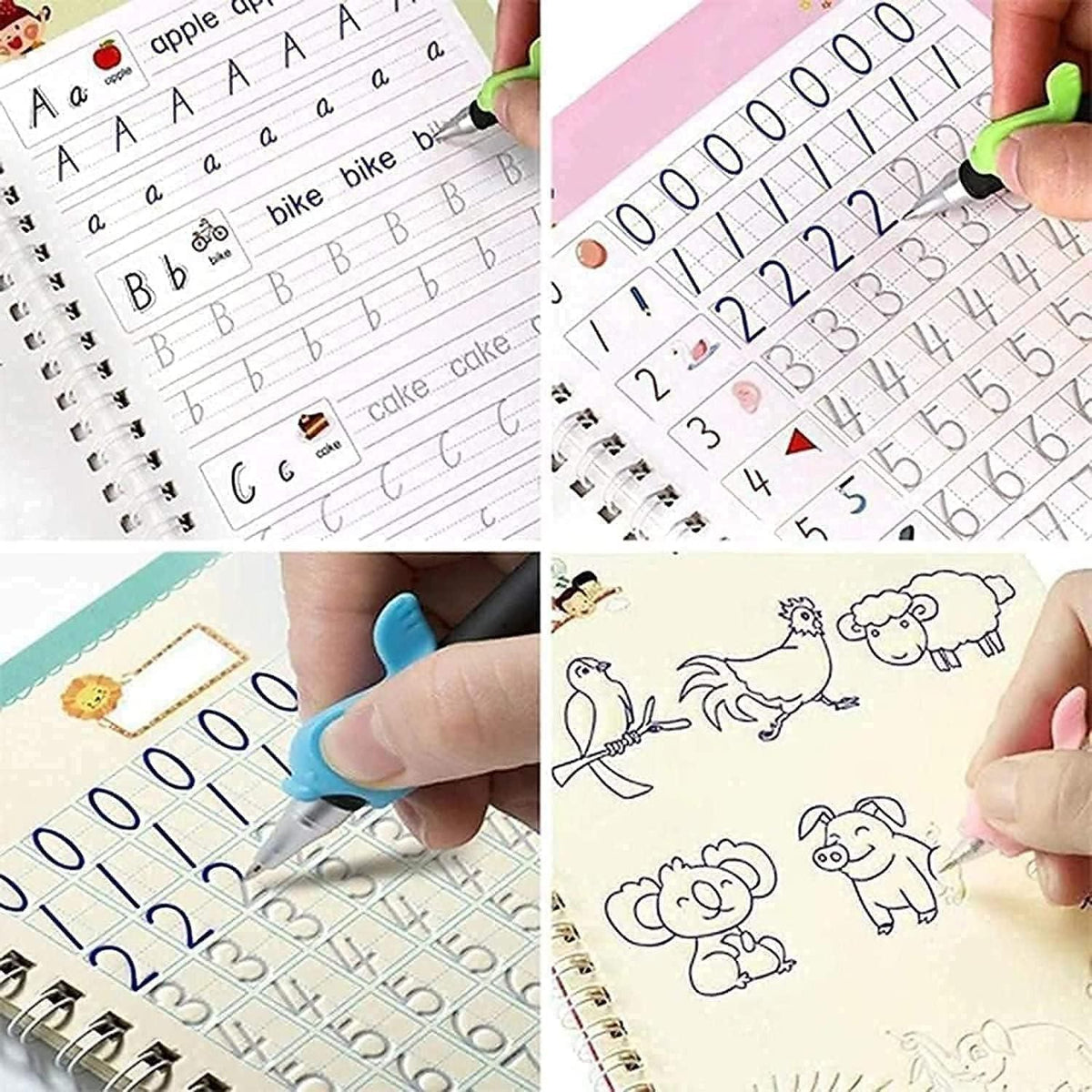 Magic Practice Copybook Set of 4