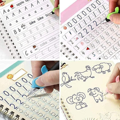 Magic Practice Copybook Set of 4