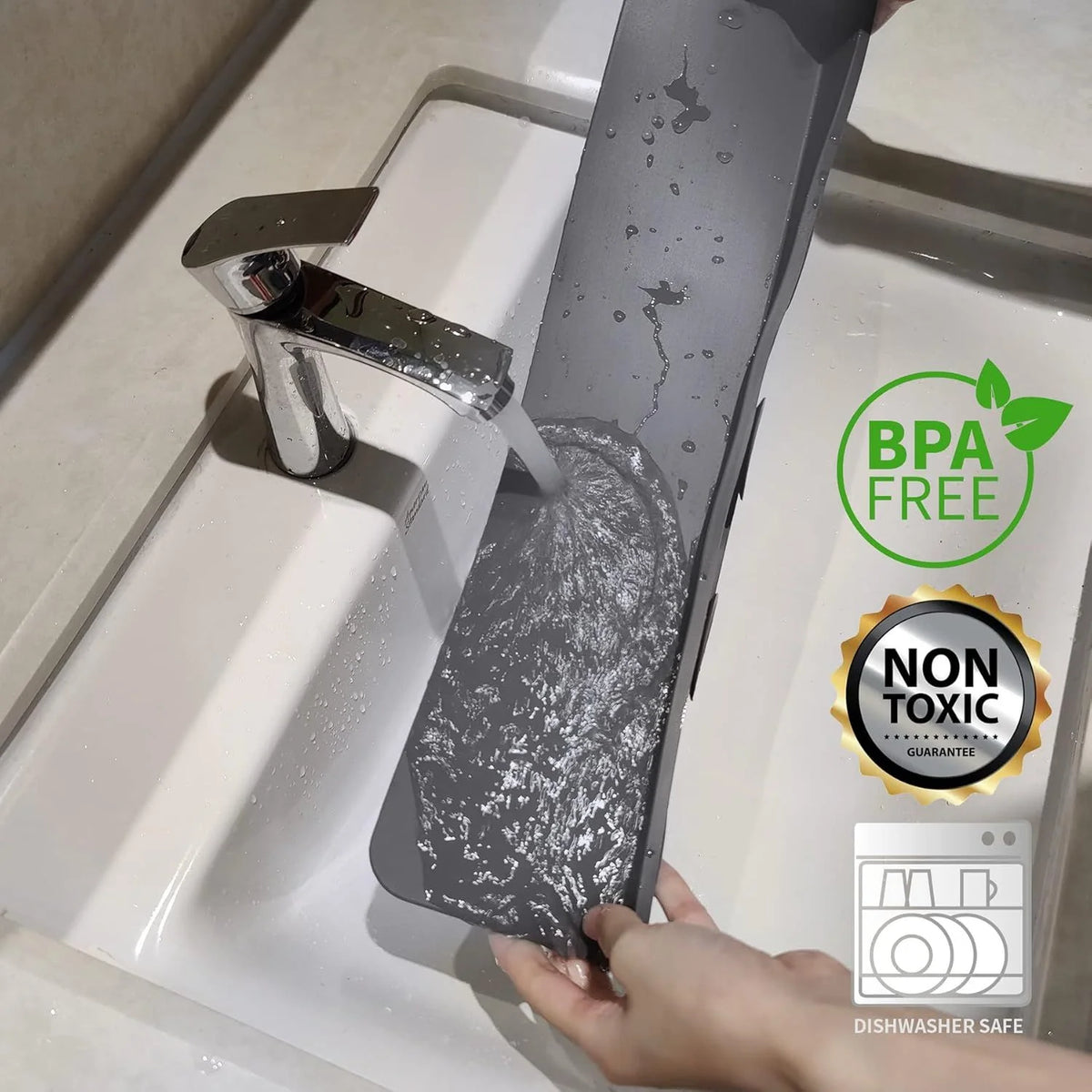 ShieldSplash™ — Splash Guard Sink