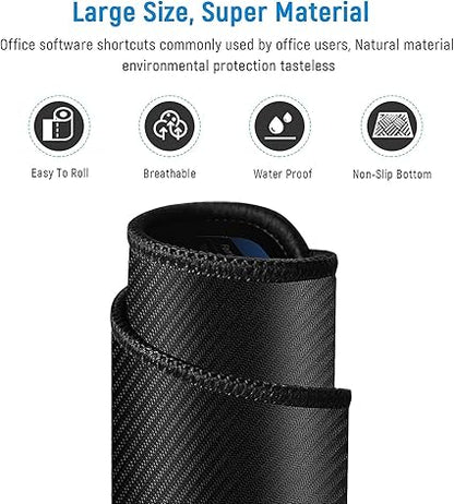 Kosierr Anti-slip Keyboard Pad with (Shortcut Key Patterns)